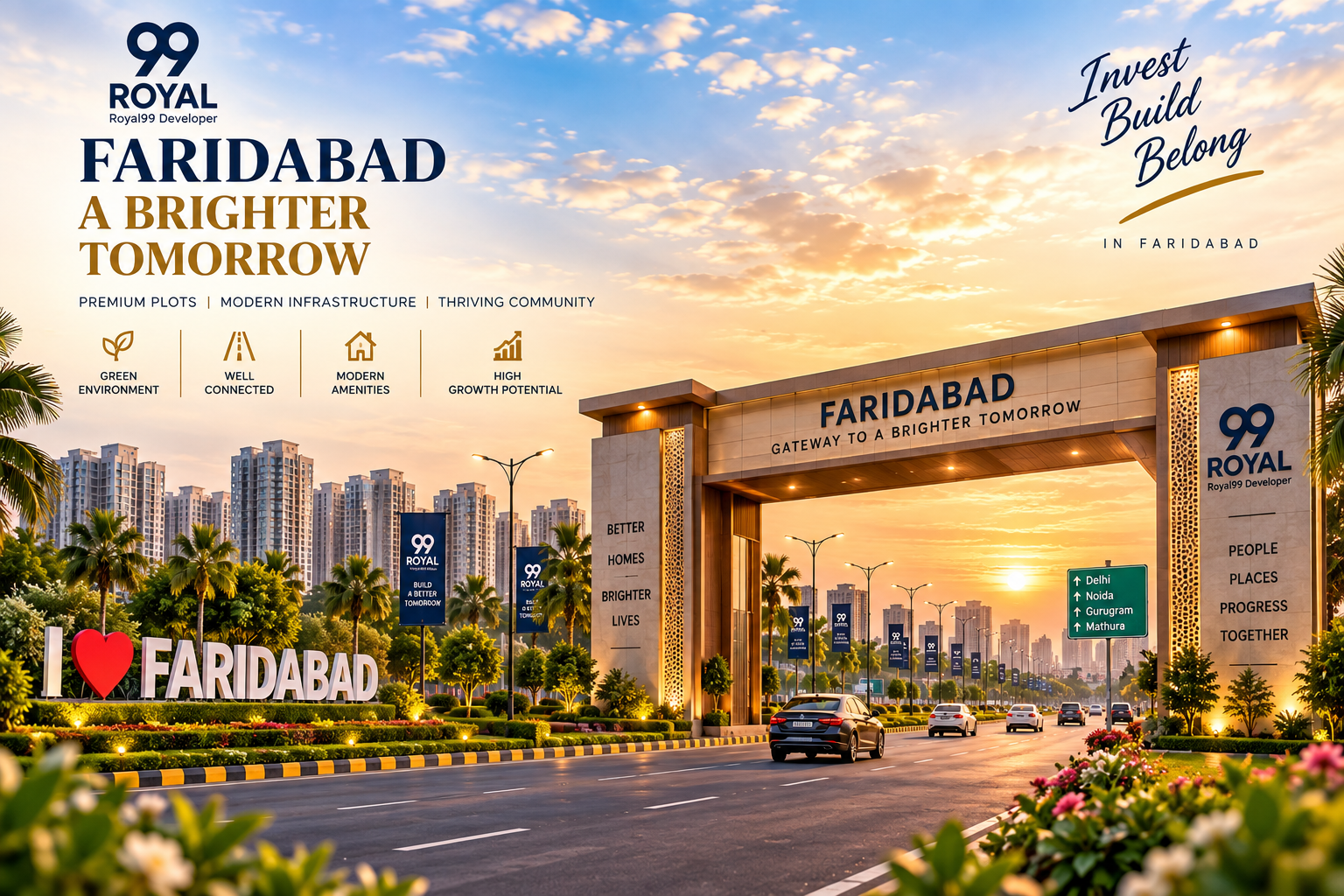 Faridabad investment location