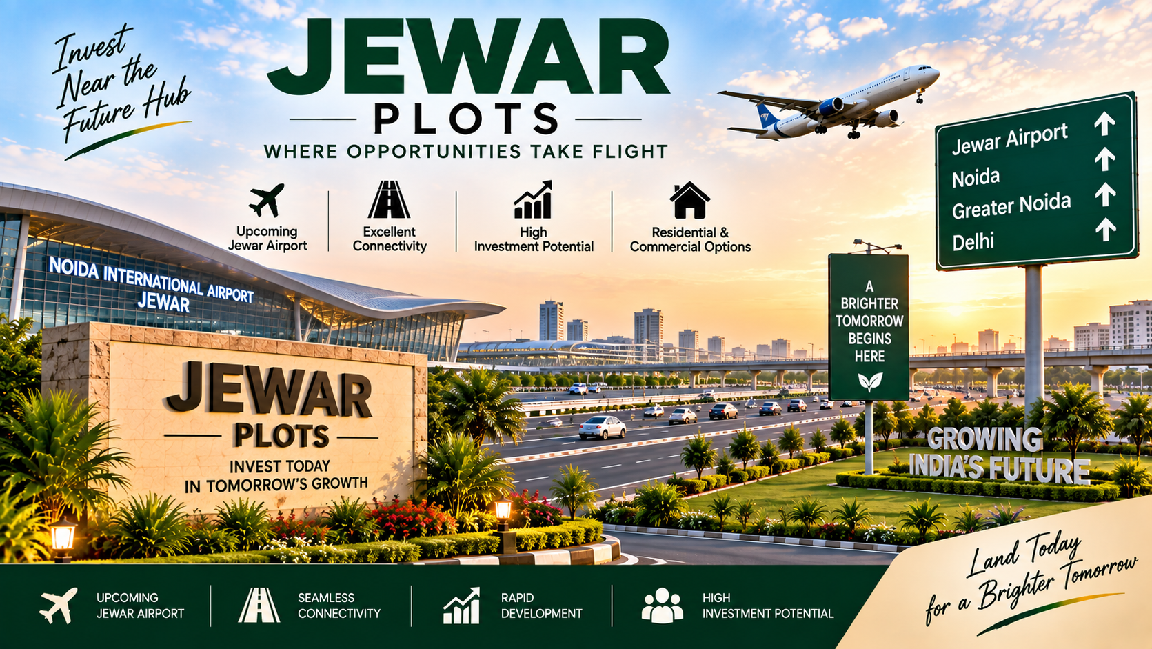 Jewar plots